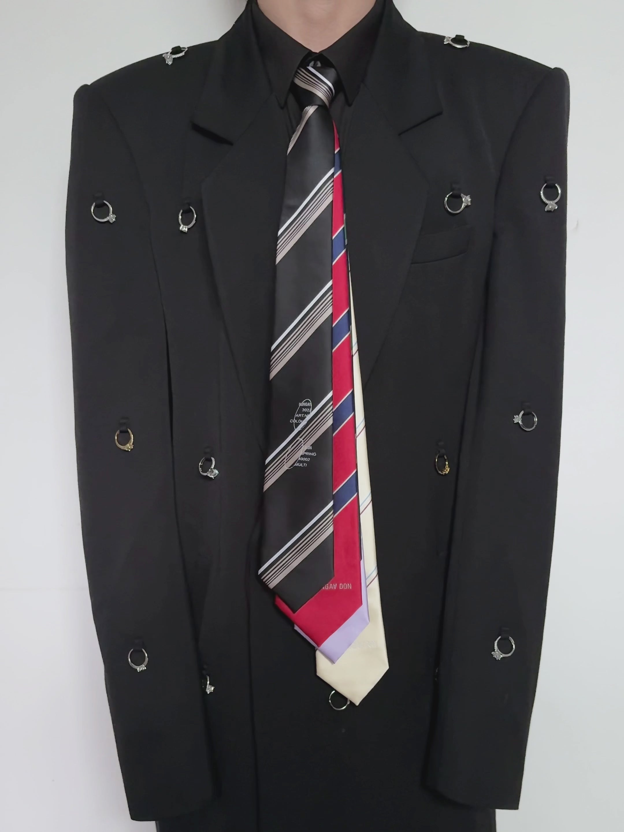 songaadon Five-Color Five-In-One Tie